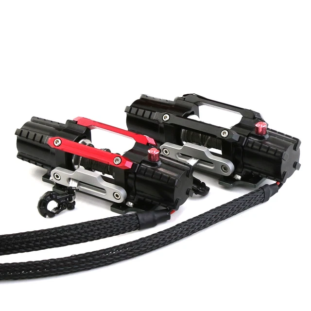 Metal Electric Winch Capstan For Traxxas TRX-4 SCX10 90046 D90 W93 1/10 RC Car