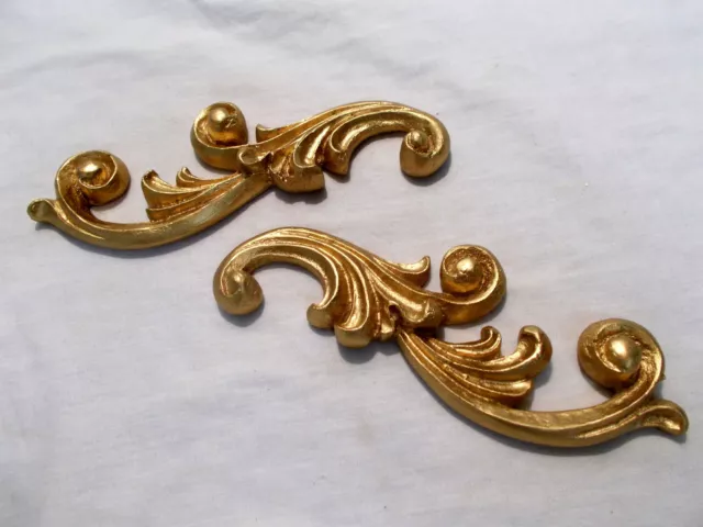 French Ornate Scrolls Mirror Moldings Decorative Mouldings Antique Gold