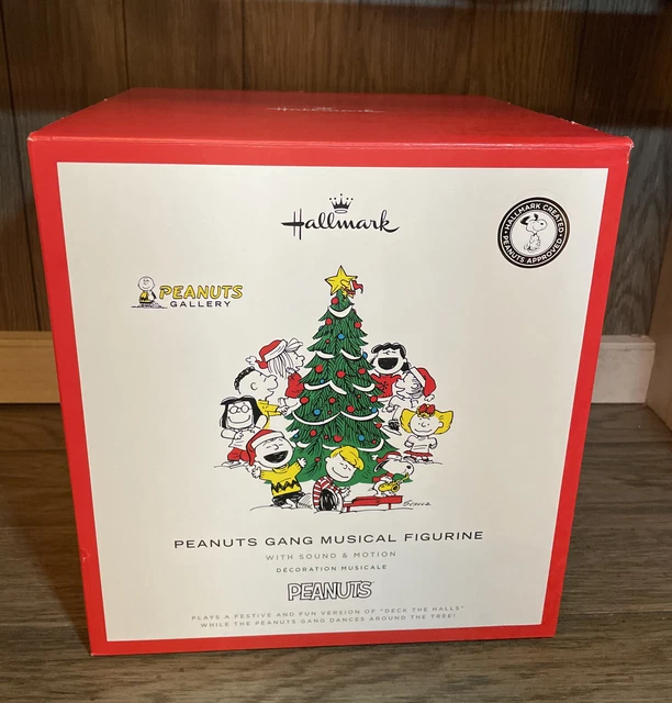 2022 HALLMARK PEANUTS Gang Musical Figurine with Sound & Motion 129.95