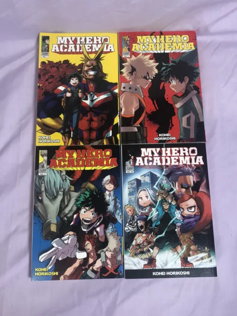 My Hero Academia Manga Book Bundle (Volumes 1, 2, 3 and 20)