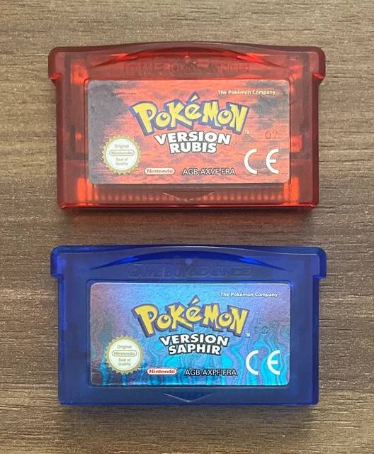 Jeu Pokémon Rubis (Game Boy Advance) - Cartouche Officielle En Français - Très Bon état