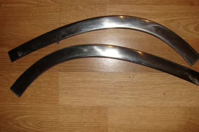 1959-60 Chevy BelAir 2&4 Dr Sedan Left&rt rear window Lower Exterior Molding