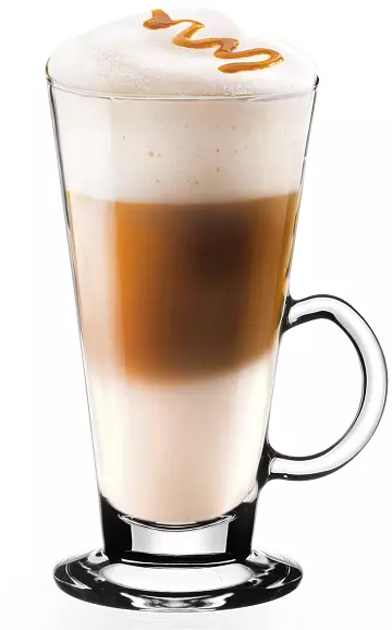 6 Latte Macchiato gafas y 6 edelstahl-löffeln (GRATIS) tazas de café taza de Té