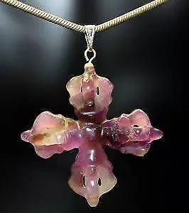 Amethyst Amulett Dorje Vajra Edelsteine Pendel