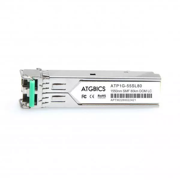ATGBICS RED-SFP-GE-ZX-C modulo del ricetrasmettitore di rete Fibra ottica 1000 M