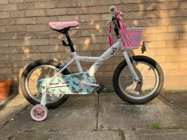 Girls butterfly bike deals