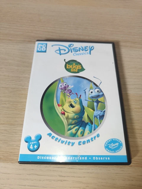 VINTAGE DISNEYS A Bugs Life Activity Centre PC CD ROM Learning Game ...