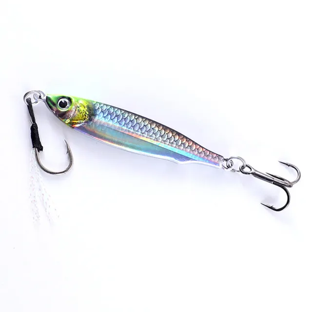 METAL FISHING LURE 3D Eyes Artificial Hard Fish Lure Outdoor Fishing  Accessories $8.29 - PicClick AU