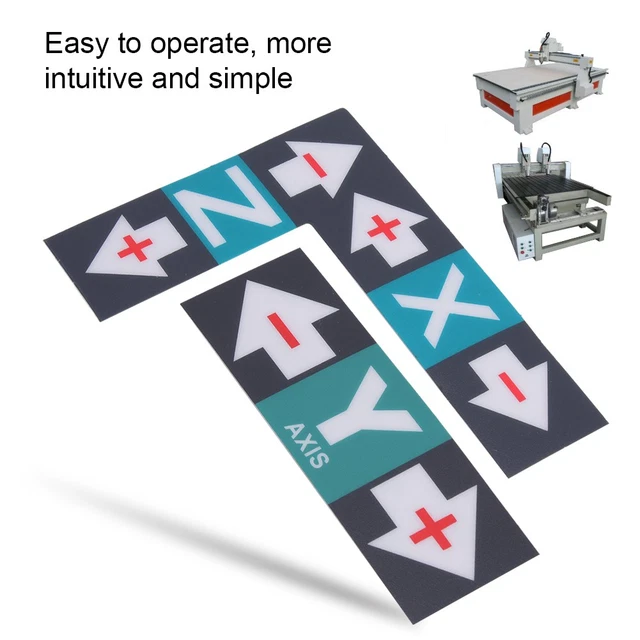 ﹣1 SET LABEL Sticker Plastic XYZ Marker Operation Instruction For ...