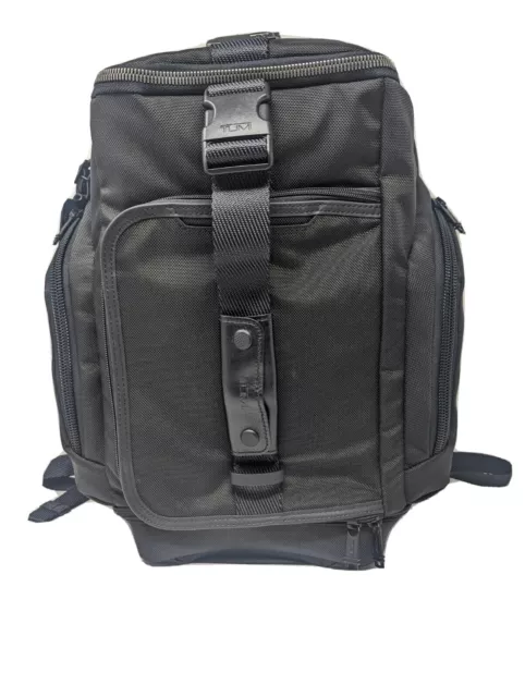 New Tumi Admiral Backpack Duffel – Black *  Nylon 232656D