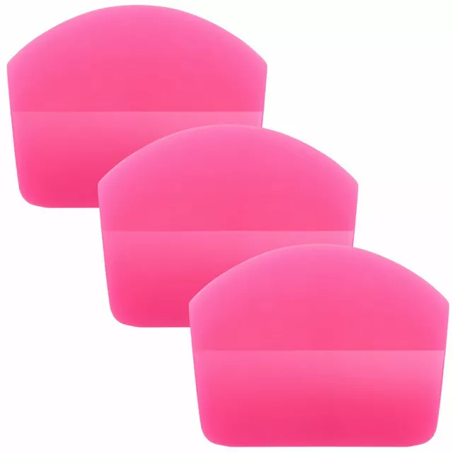 3 PCS Soft PPF Rakel Pink Shell-Like Schaber TPU Folien Set Auto Vinyl Werkzeuge