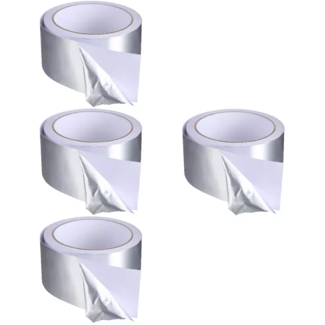 4 Rolls Glasdekor Folienband Rohrreparatur Aluminium Klebeband -Rolle