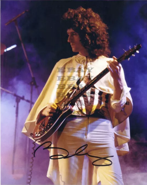 BRIAN MAY Queen Autographed signed 8x10 Photo Reprint