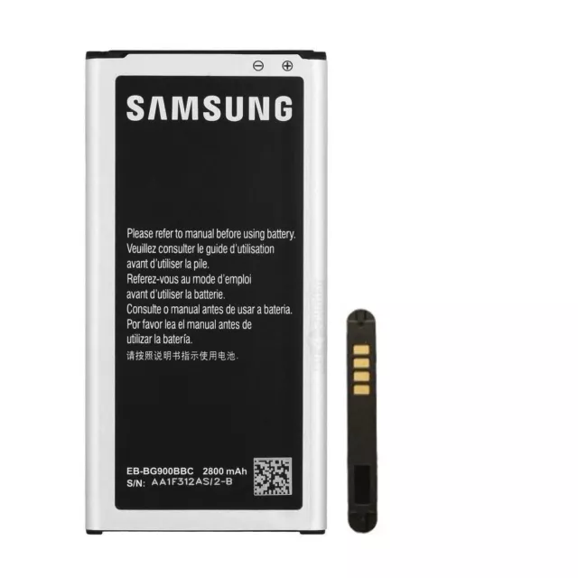 Genuine Replacement Samsung Galaxy S5 Battery GT-i9600 2800 mAh EB-BG900BBC 2018