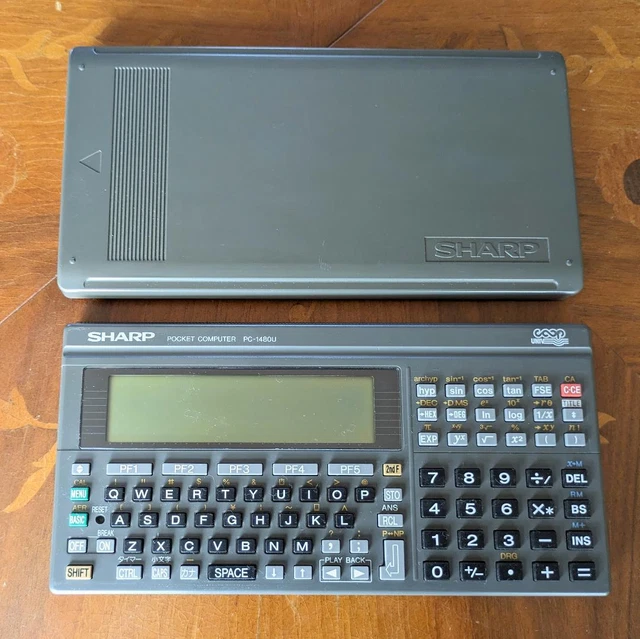 Calculatrice Scientifique SHARP PC-1403 Pocket Computer Vintage Japon