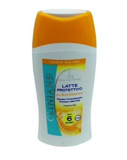 Clinians Latte Protettivo Protezione Solare Bassa Spf 6 Da 200 Ml Sun Essence