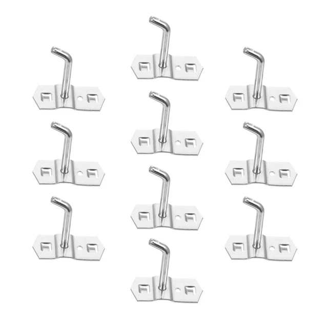 10Pcs Vélo Crochets pour Garage Heavy Duty Support Mural Vis Dans Le Plafond Crochets Vélo 10Pcs Vélo Crochets pour Garage Heavy Duty Support Mural Vis Dans Le Plafond Crochets Vélo