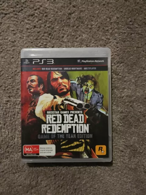 Red Dead Redemption Standard (Sony PlayStation 3, 2010) for sale