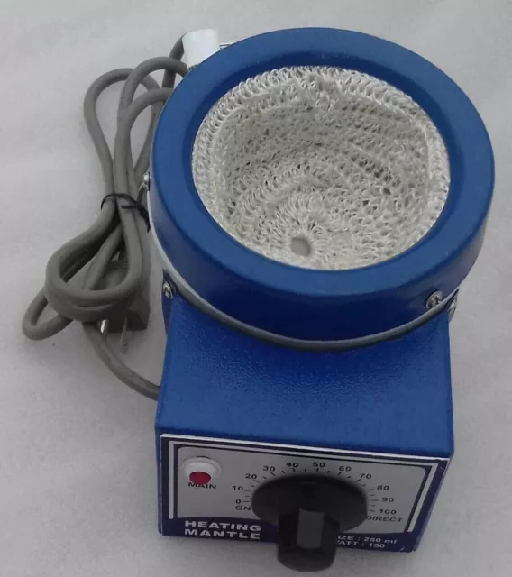 110v Heating Mantle 250mL for Round Bottom Flask 150 Watts