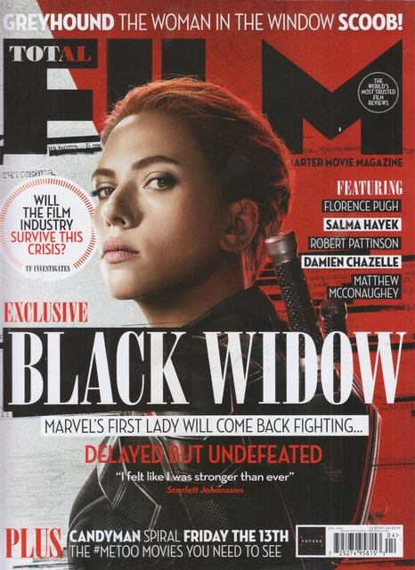SCARLETT JOHANSSON TOTAL Film Magazine April 2020 Issue #297 Black