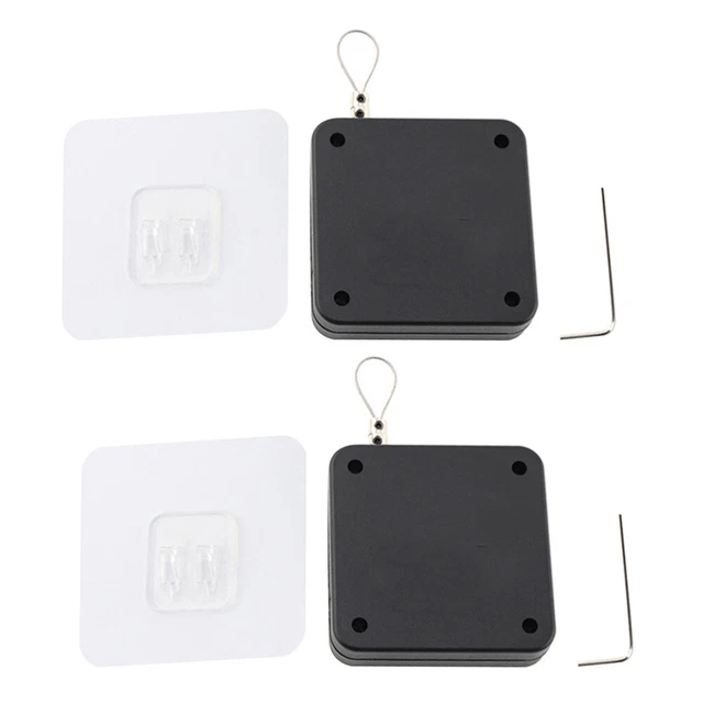 2 Pcs Ferme-porte Domestique Ferme-porte Télescopique Multifonction