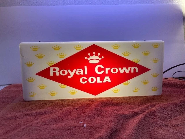 Rare Royal Crown Cola Lighted Sign Soda