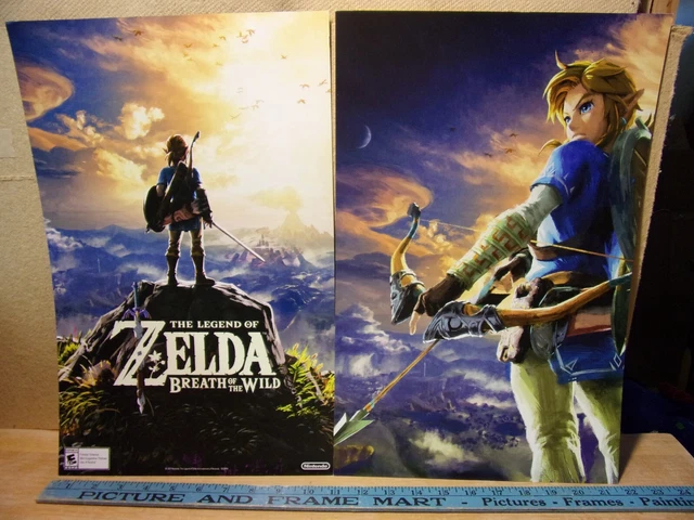 Zelda Collection Gamestop 2 SETTHE LEGEND Of Zelda Breath Of The Wild Two Sided 17