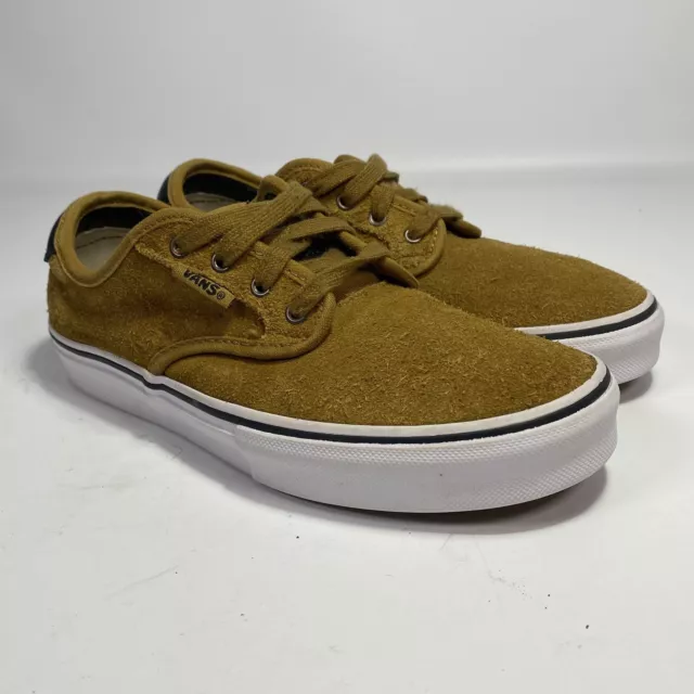 Vans Chima Ferguson Pro Youth Size 3.5 Cumin Brown Suede Skateboard Casual Shoes