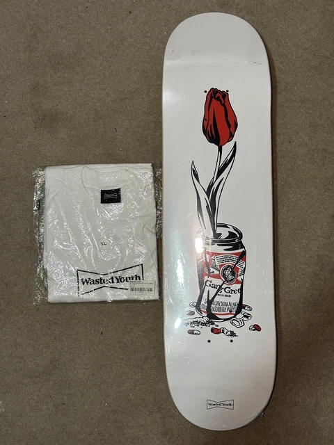 スケートボード WASTED YOUTH VERDY FLOWER CAN SKATE DECK WASTED YOUTH VERDY FLOWER CAN SKATE DECK スケートボード