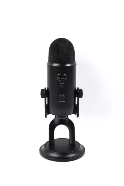 Blue Yeti USB Kondensator Mikrofon Aufnahme / Streaming Recording Schwarz DEFEKT