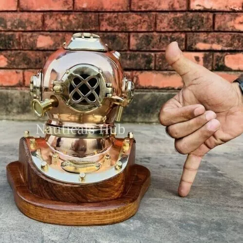 New mini diving helmet 6" diving divers helmet Marine scuba helmet base X-MASS