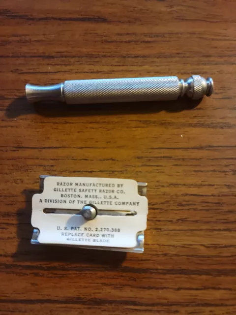 Vintage Gillette Safety Razor ~ New Old Stock