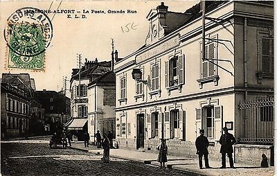 CPA ak maisons-Alfort-la poste grande rue (390486)