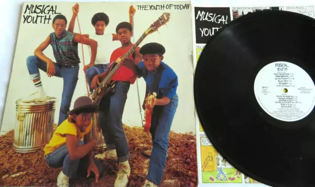 Musical Youth - The Youth Of Today    YOULP 1  Rarer Issue See below  NEAR MINT