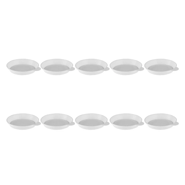 10 PCS Large Plastic Plant Saucers Decorative Plants Decorative Tray Flowerpot