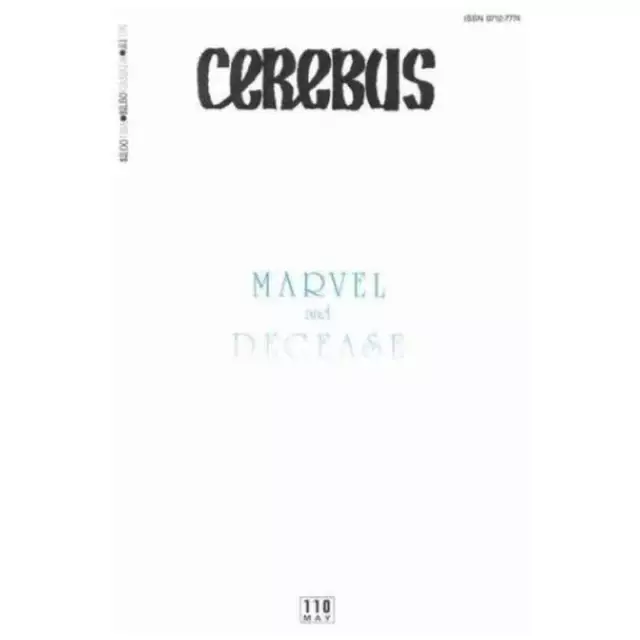 Cerebus the Aardvark #110 in Near Mint condition. Aardvark-Vanaheim comics [l