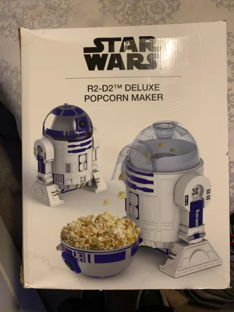 Star Wars R2-D2 Deluxe Hot Air Popcorn Maker New In Box Free Shipping