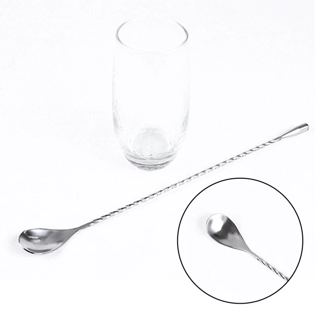 Cuchara café cuchara cafetera para beber cucharas largas de cóctel