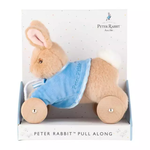Beatrix Potter - Peter Rabbit Pull Along - Nursery Wooden