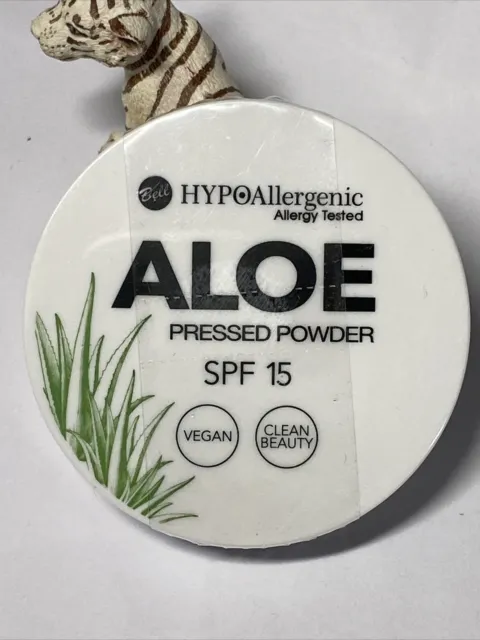 Bell Hypoallergenic Aloe Pressed Face Powder 03 Natural SPF15 Vegan 5g