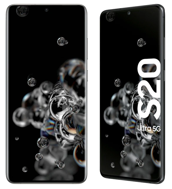 Samsung Galaxy S20 Ultra 5G Black handy manichino trappola - requisiti, decorazione, pubblicità