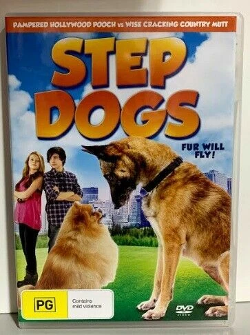 DVD - Step Dogs - Fur Will Fly - Dylan Schmid, Eliana Jones - FREE POST #P5