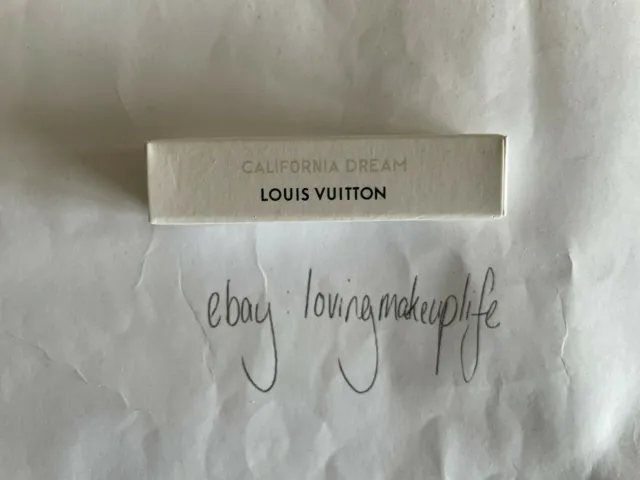 Louis Vuitton California Dreams Eau De Parfum 2ml Sample Spray-New In Box
