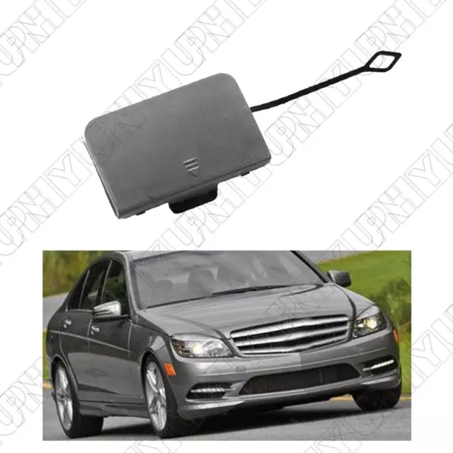 1X FRONT BUMPER Tow Hook Cover For Mercedes Benz W204 C300 C280