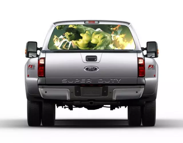 HULK Car Rear Window Graphic Decal Sticker Truck SUV Van The Avengers Marvel FS