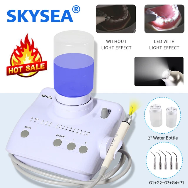 For Cavitron EMS Dental Ultrasonic Piezo Scaler & LED Handpiece + 2 Bottles H`o