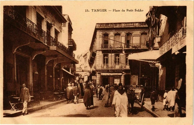 CPA AK MOROCCO TANGIER - Place du Petit Sokko (219623)