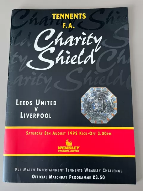 1992 FA Charity Shield - Leeds United vs Liverpool