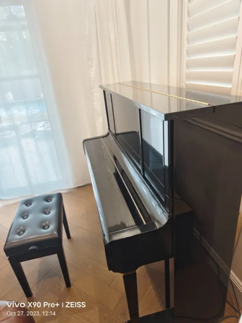 Kawaii Upright Piano, Limited Edition, Black, Very Good Condition