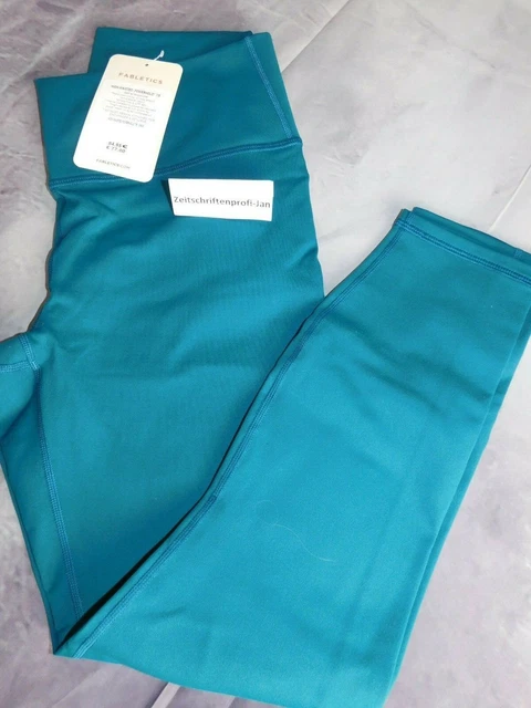 Fabletics High Waisted Powerhold 7/8 Leggings Fjord blue Gr.M